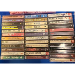Lot Of 36 Christian Rock Pop Etc. Cassette Tapes